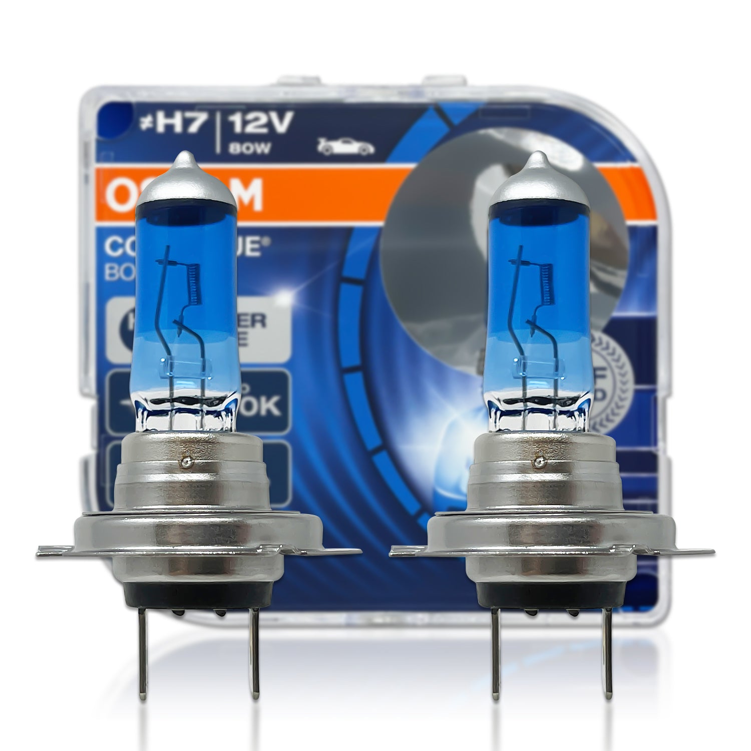 H7 Halogen: Osram Cool Blue Boost Halogen Bulbs