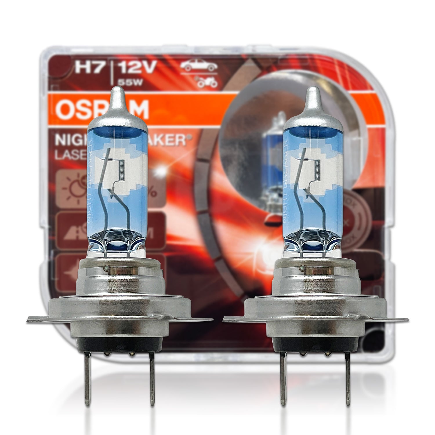 H7 Osram 45210CW LEDriving HL LED Headlight Bulbs – HID CONCEPT