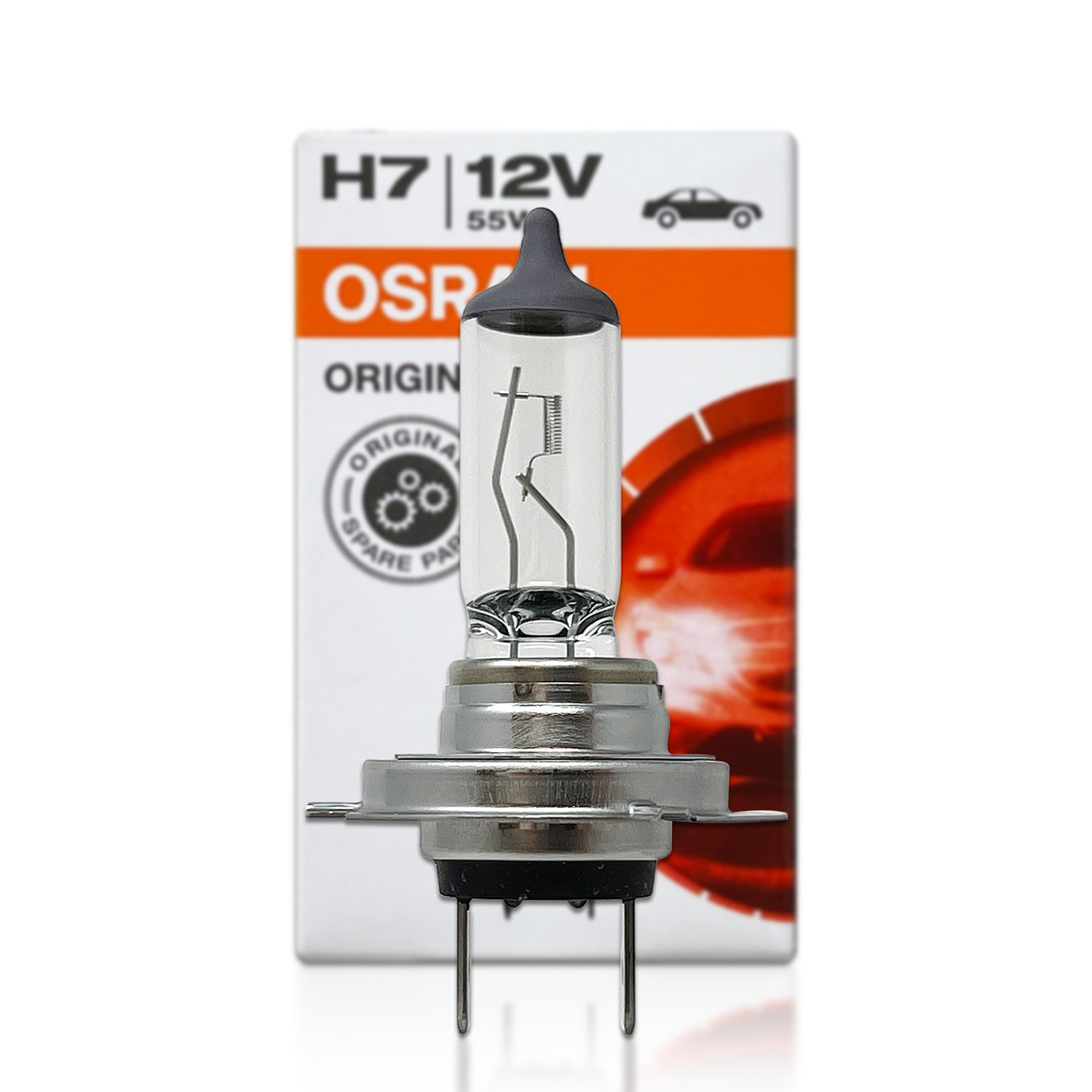 LAMPADE OSRAM H7 ALOGENA HALOGEN 12V 55W ORIGINAL (4 PEZZI) 64210 - Foto 3