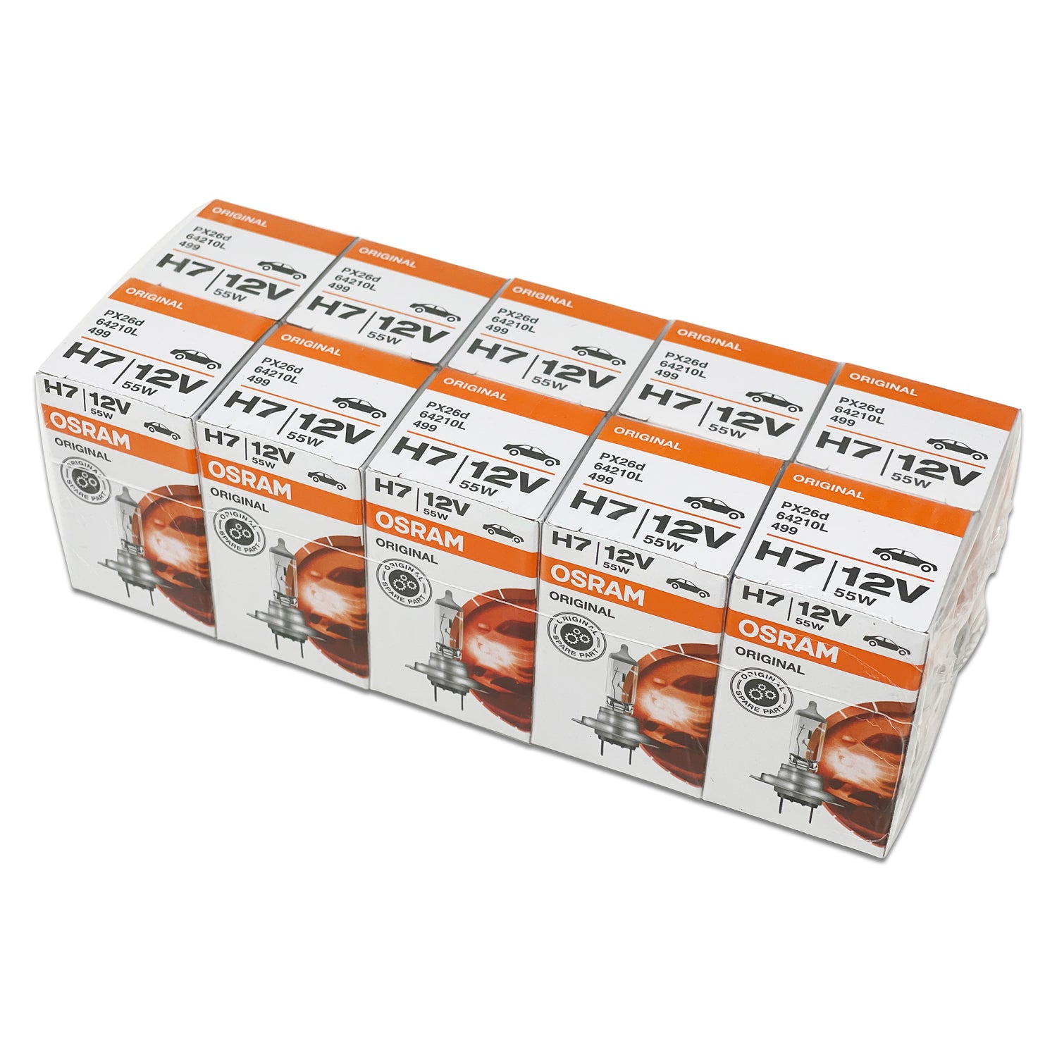 H7L Osram 64210L OEM Halogen Bulbs Long Life