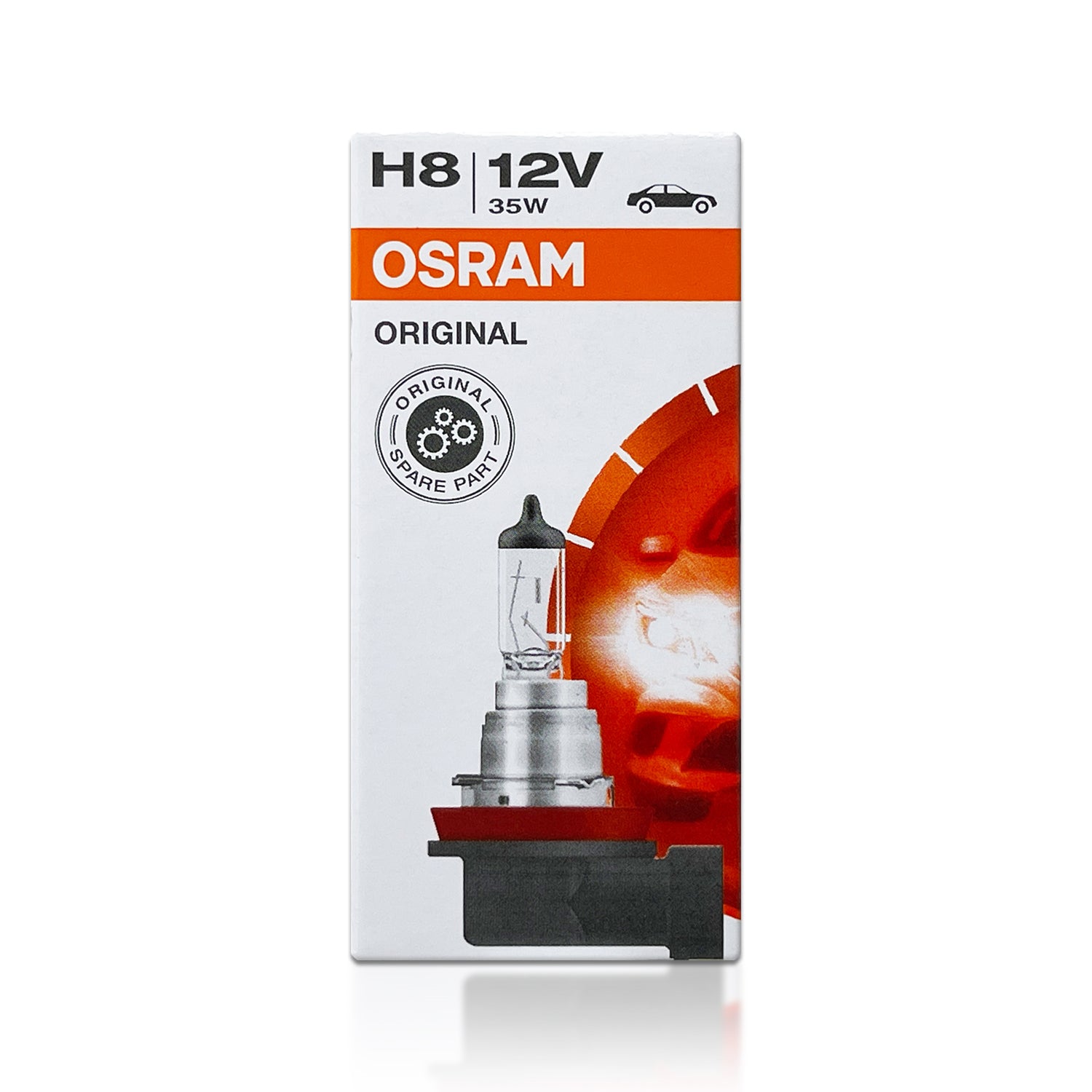 H8: Osram Original Line Standard Halogen OEM Bulb 64212 (Pack of 2