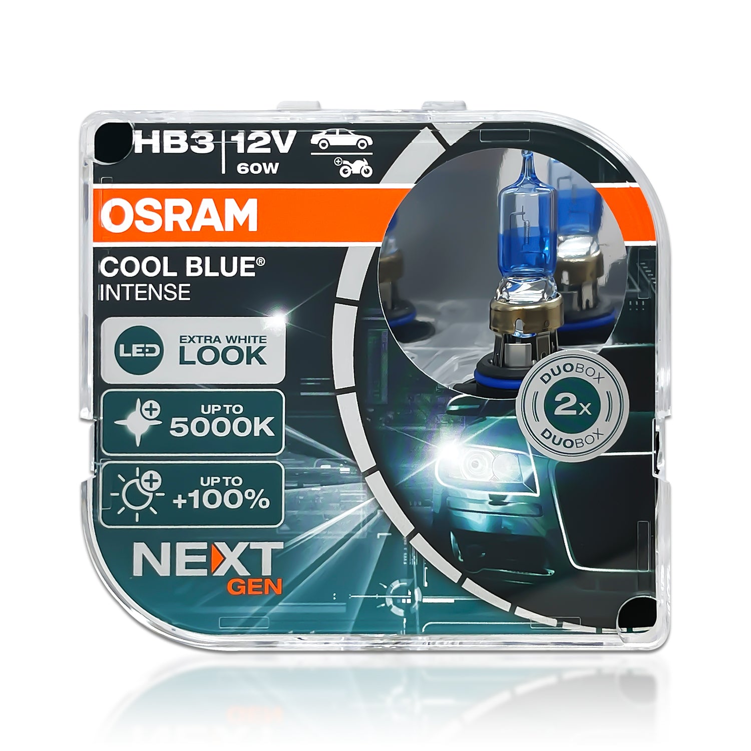 5W5 COOL BLUE® INTENSE BULB (NEXT GEN) DOUBLE BLISTER