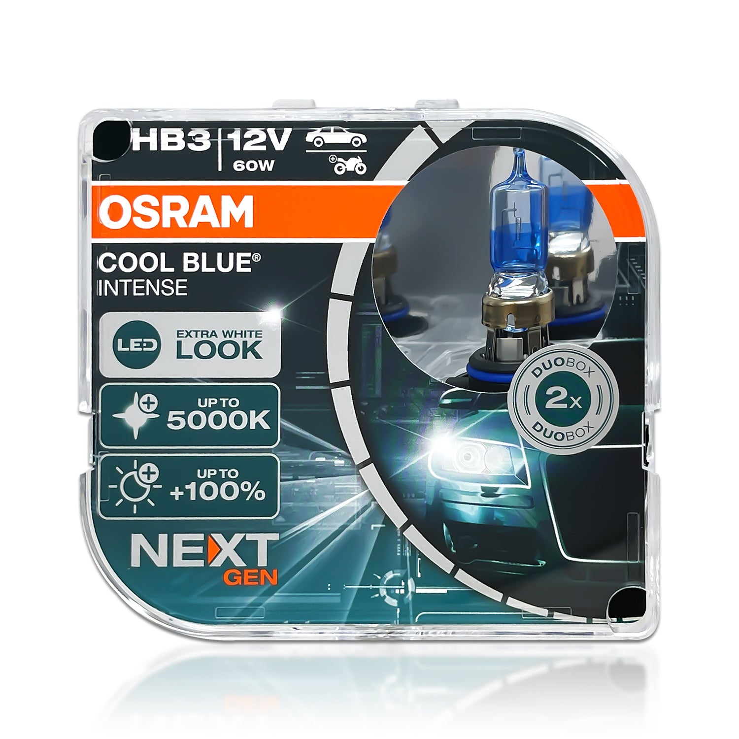 9005 Osram 9005CBN Cool Blue Intense Next Gen Bulbs HB3