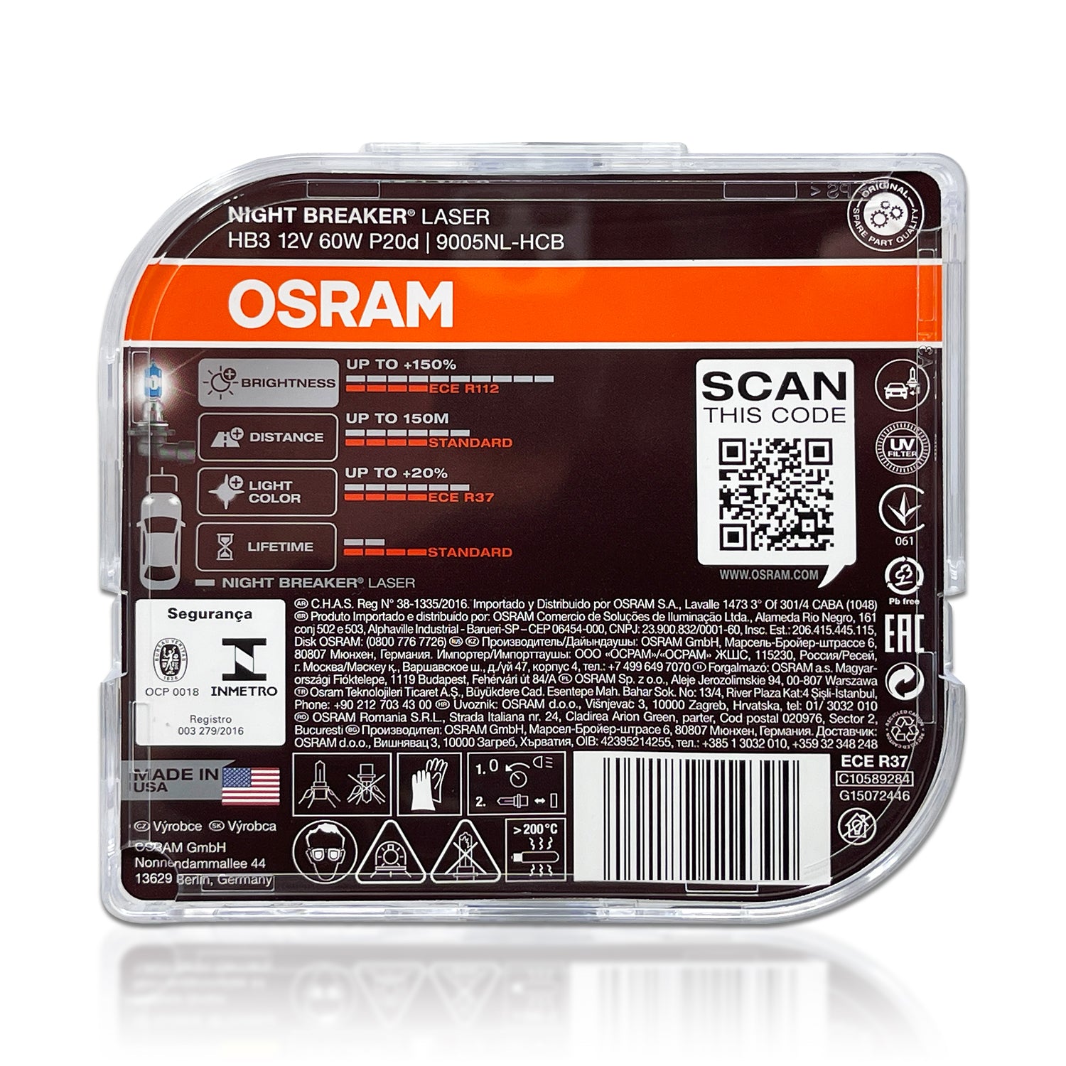 OSRAM Night Breaker Laser (Next Generation) HB3