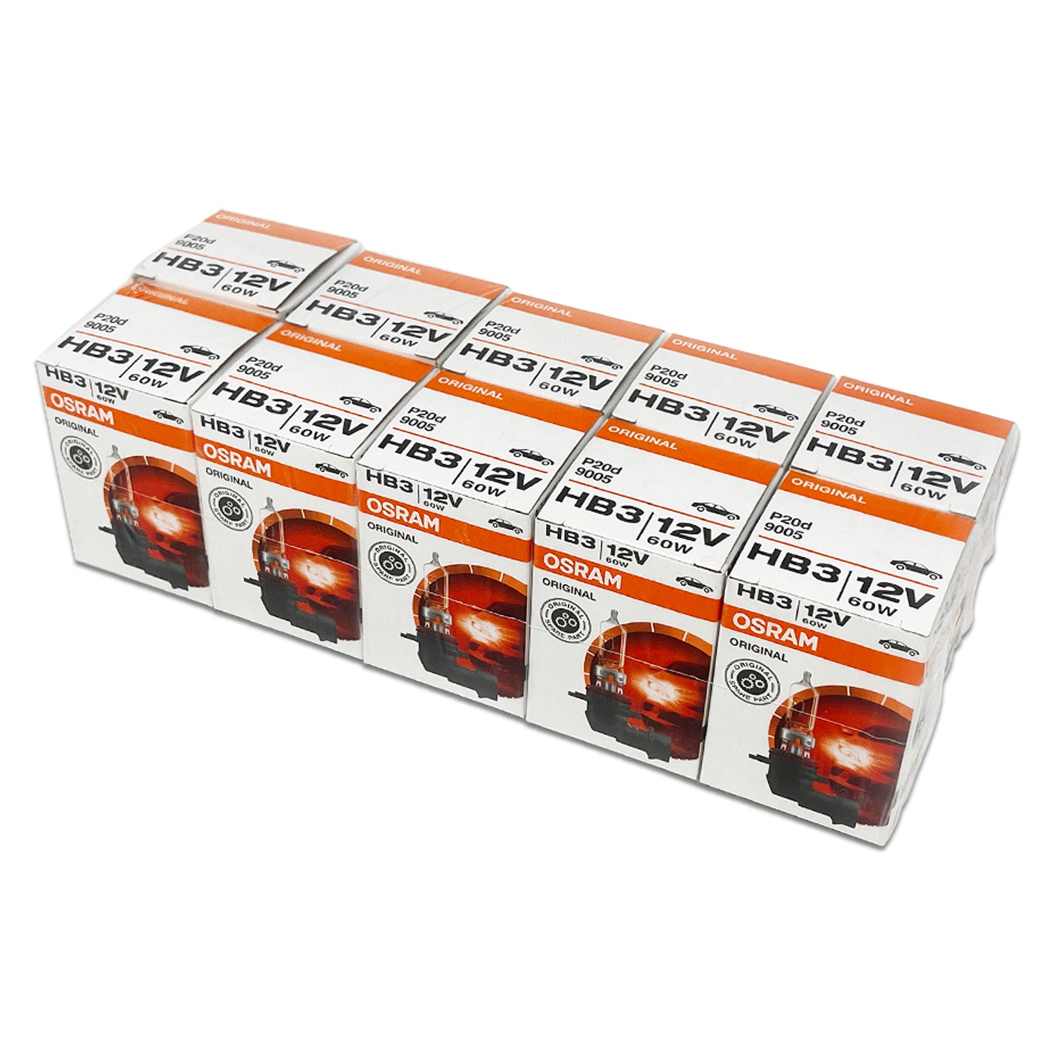  OSRAM NIGHT BREAKER LASER HB3/9005, next generation, 150% more  brightness, halogen headlamp, 9005NL-HCB, 12V, passenger car, duo box (2  lamps) : Automotive