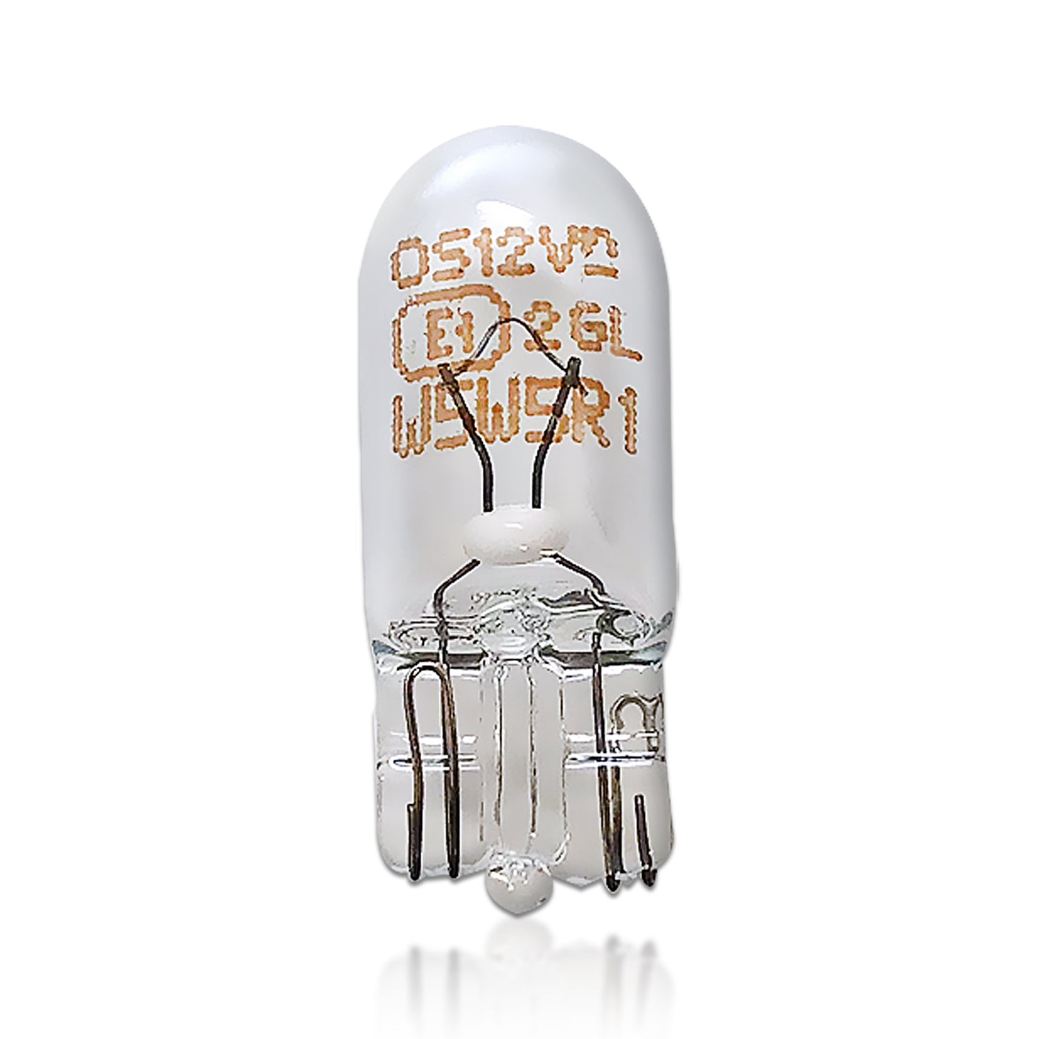 194 T10 Osram W5W Standard White Halogen Bulbs