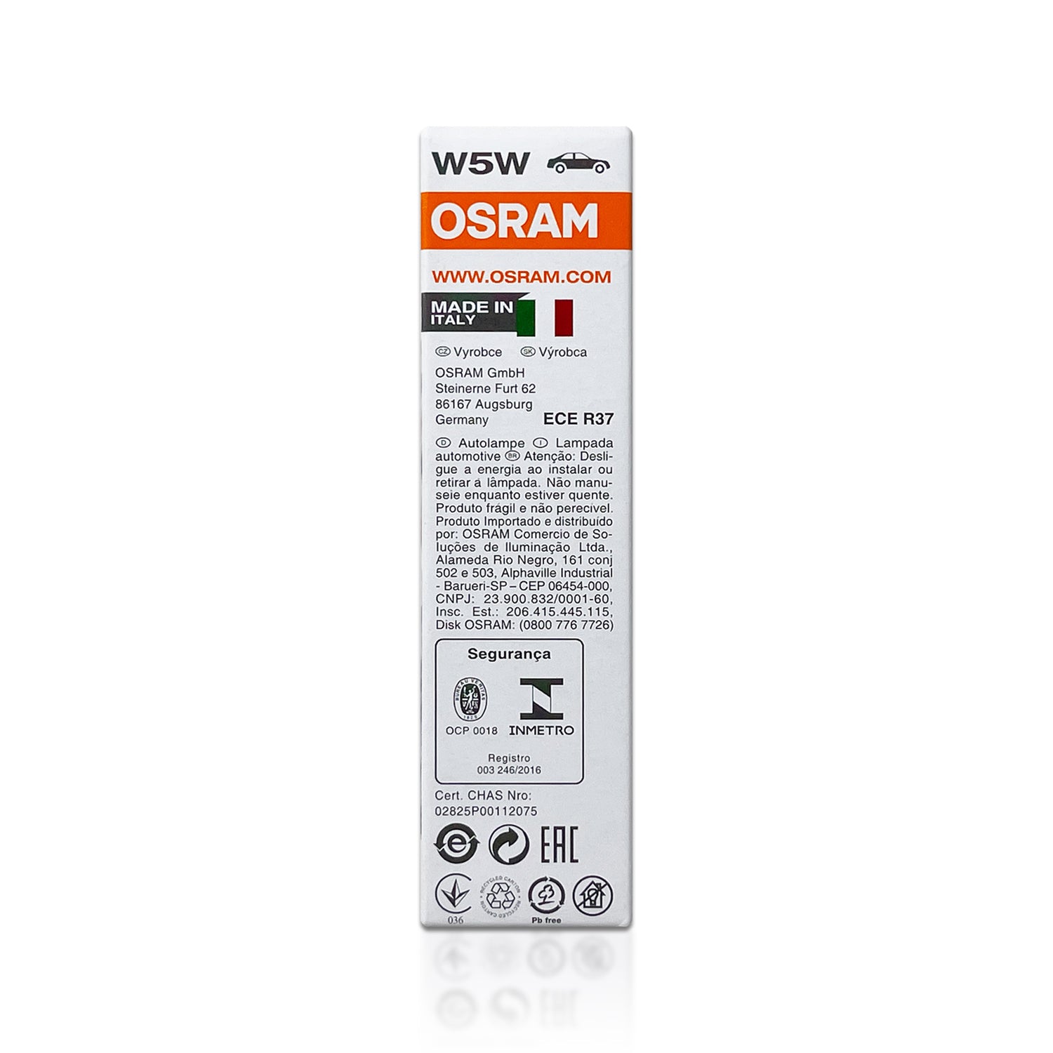 194 T10 Osram W5W Standard White Halogen Bulbs | Pack of 10 – CONCEPT