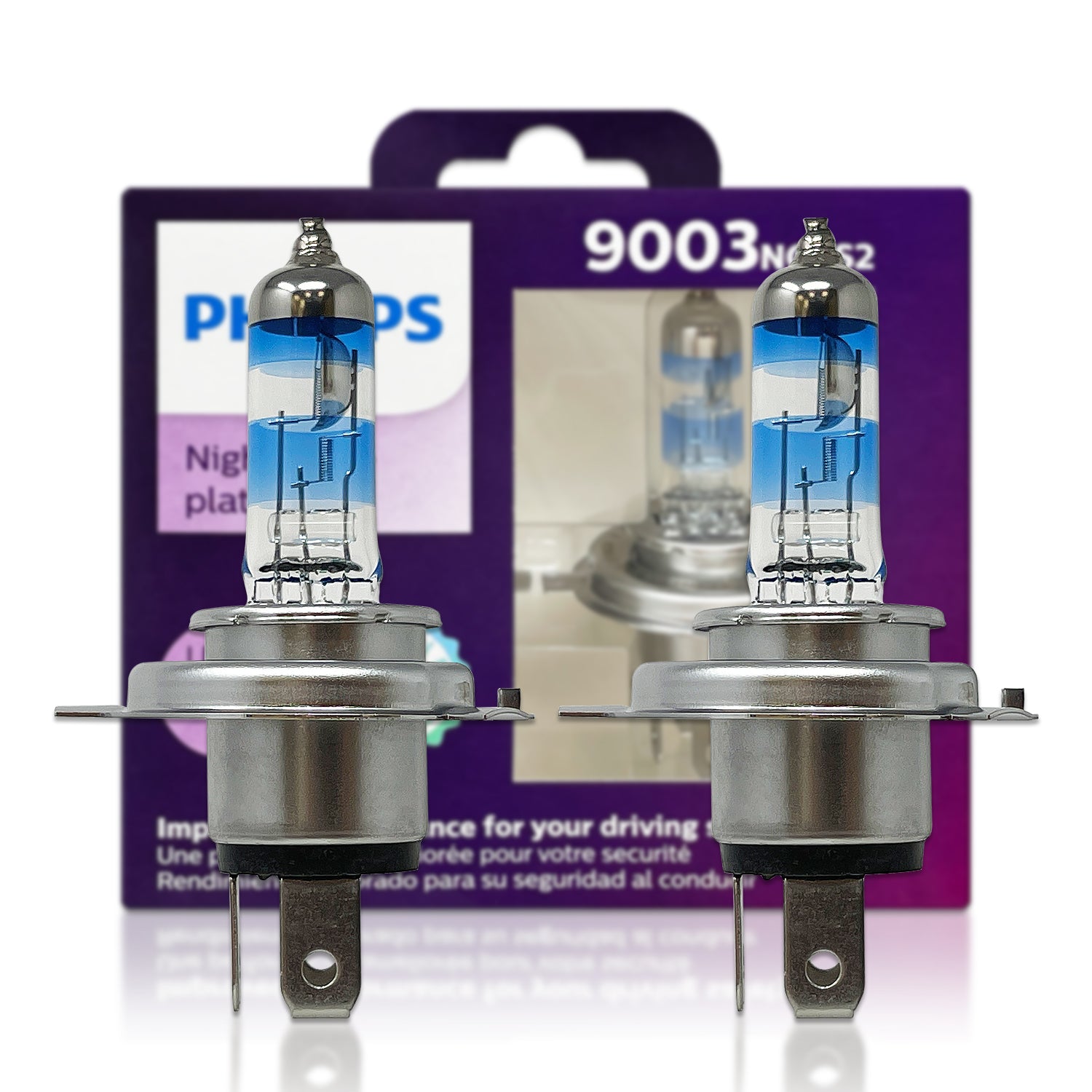 Philips-Ampoule LED H4 9003 Ultinon Essential, Gen2, 12V, 24V, 21W, 6500K,  blanc tendance, éclairage de sauna automatique, 11342UE2X2, lot de 2