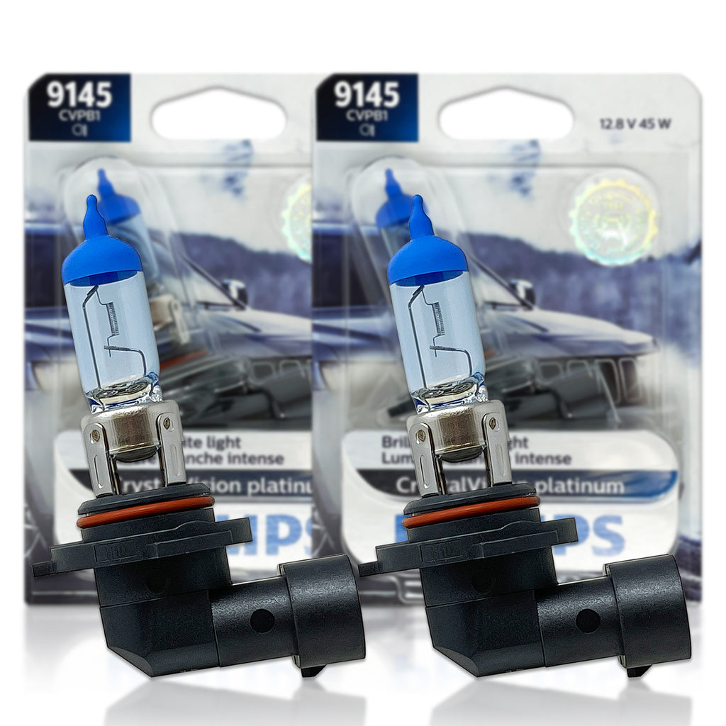 9145 Philips 9145CVPB1 CrystalVision Platinum Halogen Bulbs – HID