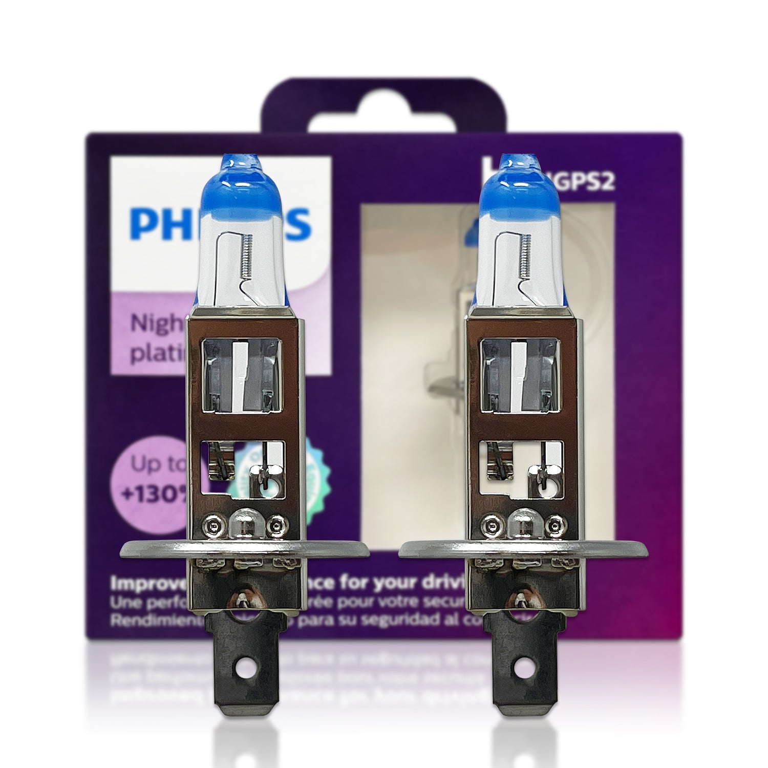 H1: Philips 12258NGPS2 NightGuide Platinum Halogen Bulbs – HID CONCEPT