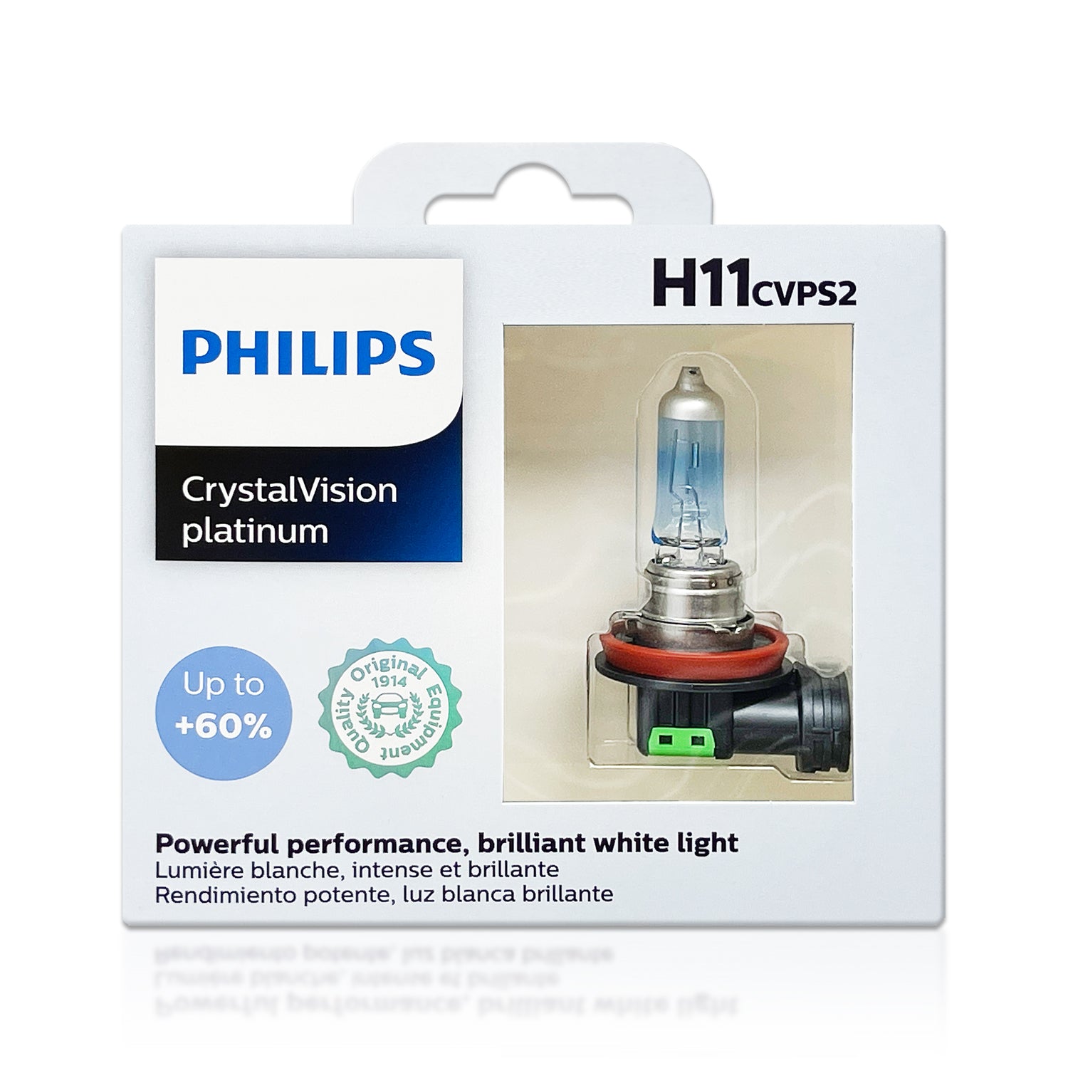 PHILIPS NJ240 Philips CrystalVision 12362CVSM Auto-ampoule automatique H11  55 W halogène 900 lm