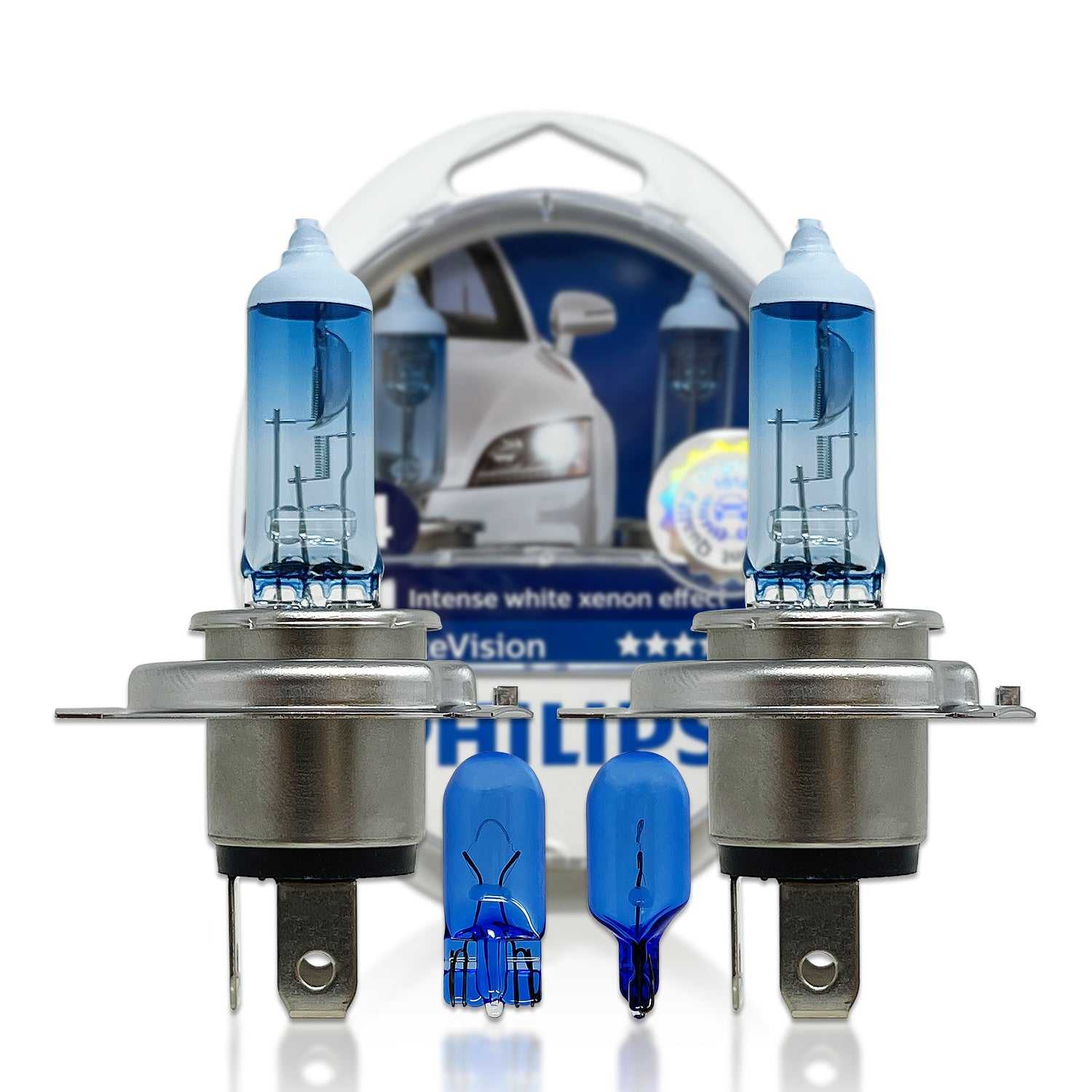 9003 H4 Philips 9003NGPS2 NightGuide Platinum Halogen Bulbs – HID CONCEPT