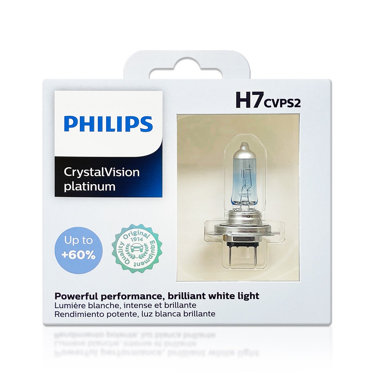 Philips Racing Vision GT200 H7 55W Two Bulbs Headlight High Beam Replace  Upgrade