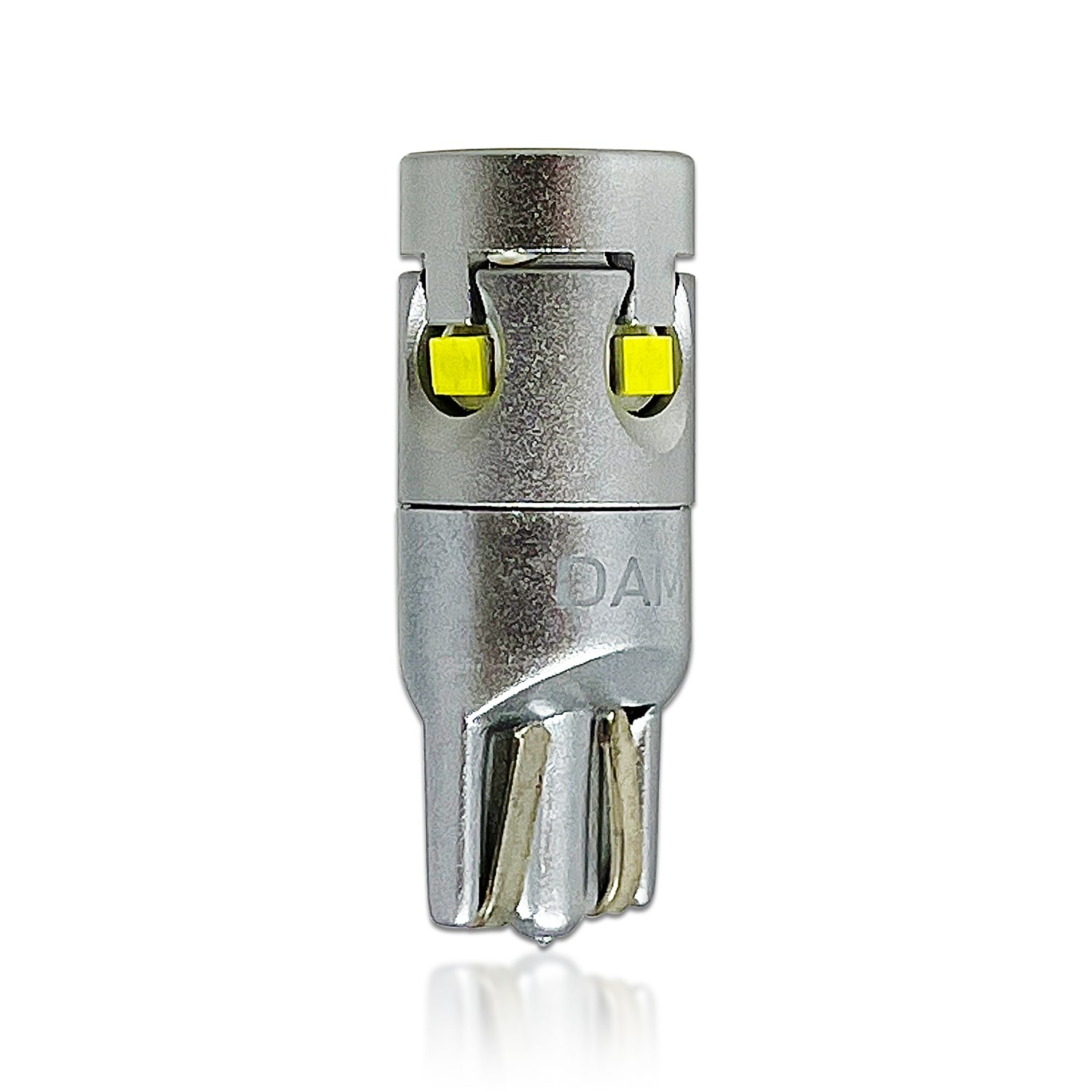 Sensores De Aparcamiento 10x 194 Ámbar Brillante T10 Coche Mini