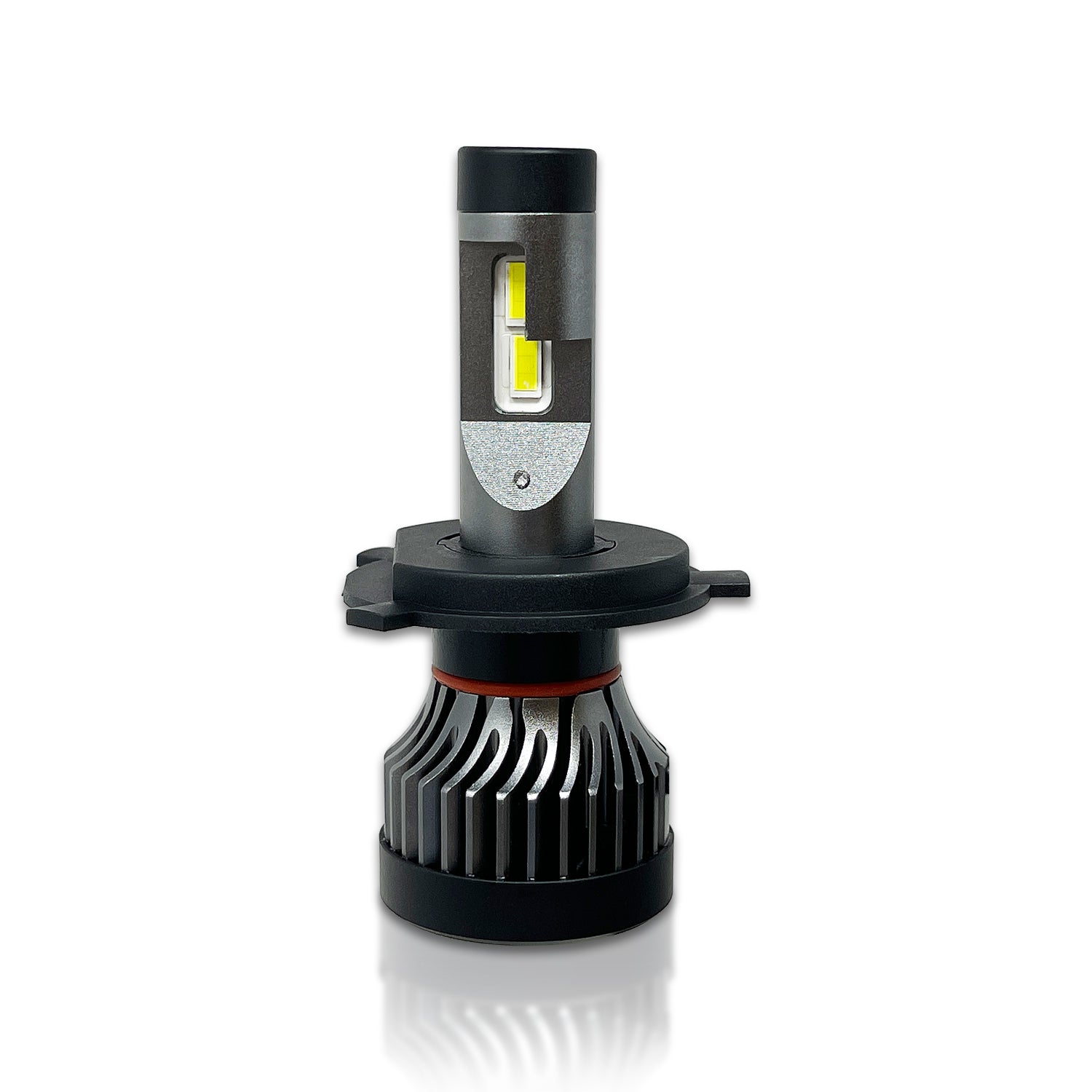 H4 Hi/Low Dual Beam LED Headlight Kit - 6000K 8000LM with