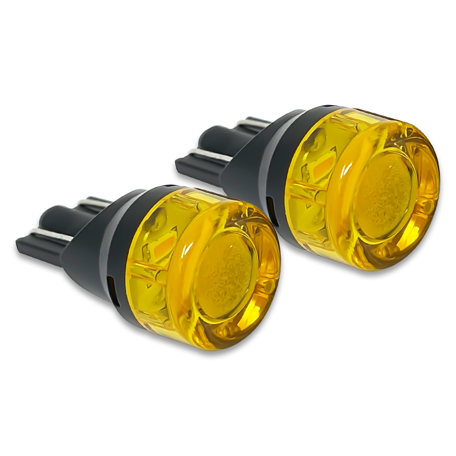 JDM IPF T10 194 Deep Yellow LED Wedge Bulbs 2400K XP-57 – HID CONCEPT