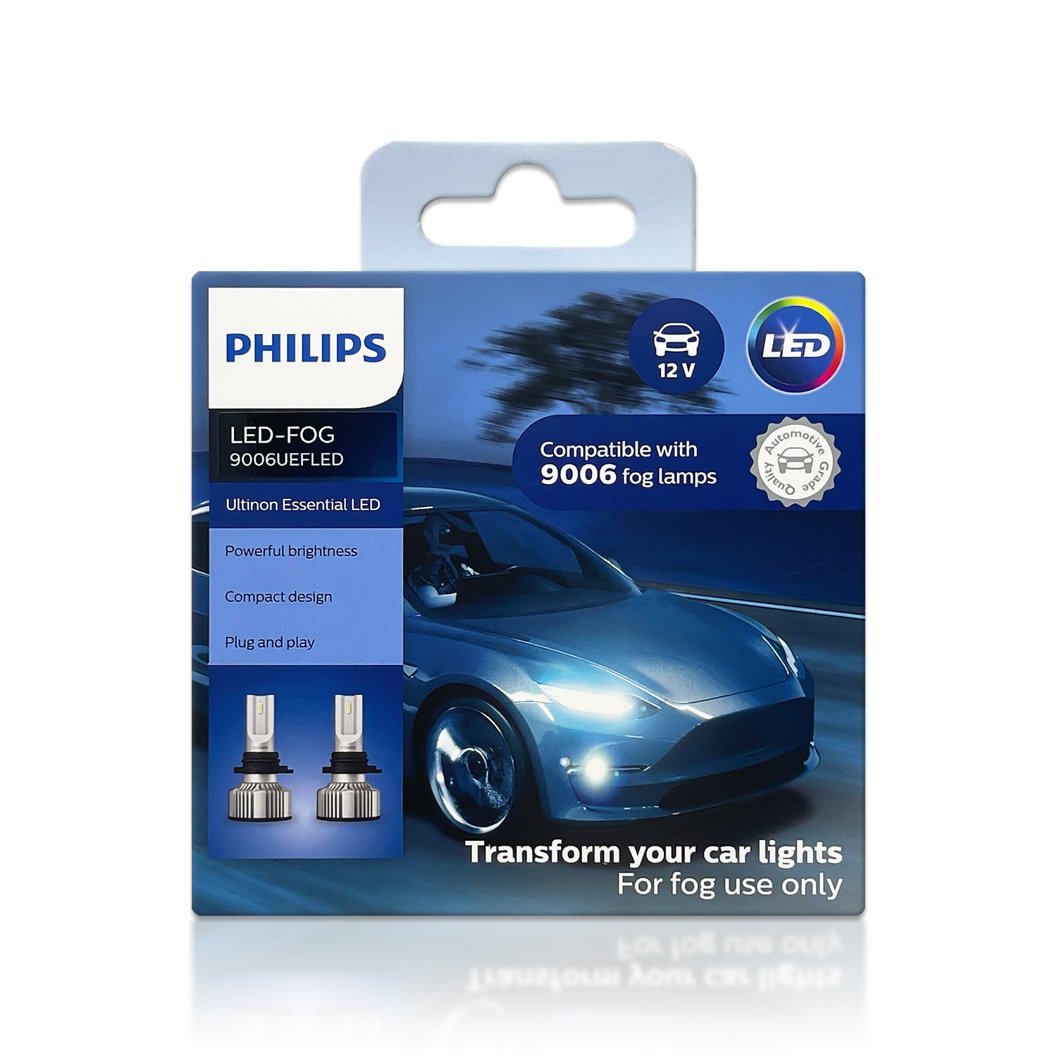 9006 HB4: Philips 11005UE2X2 Ultinon Essential Fog LED Bulbs – HID