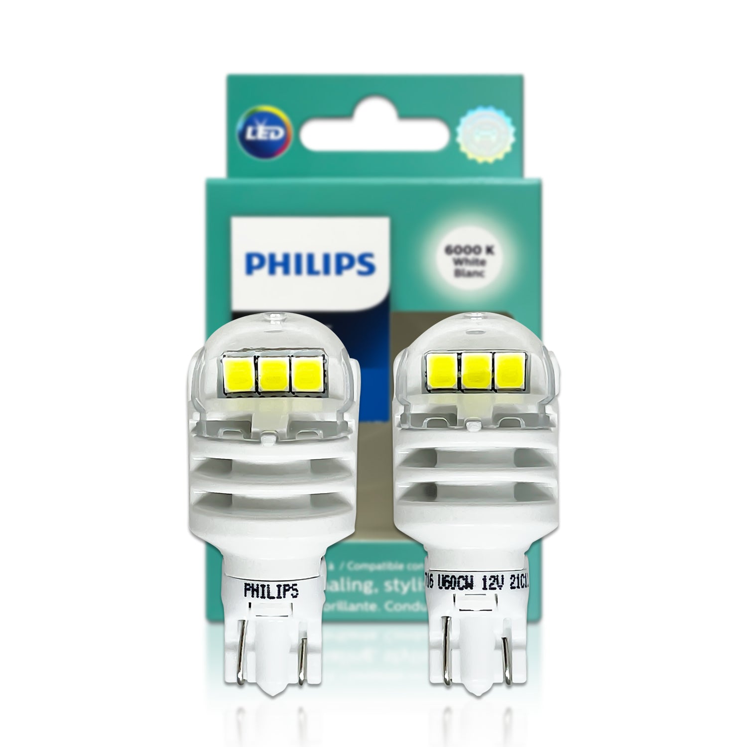 921 T16: Philips 921ULWX2 Ultinon White LED Bulbs – HID CONCEPT