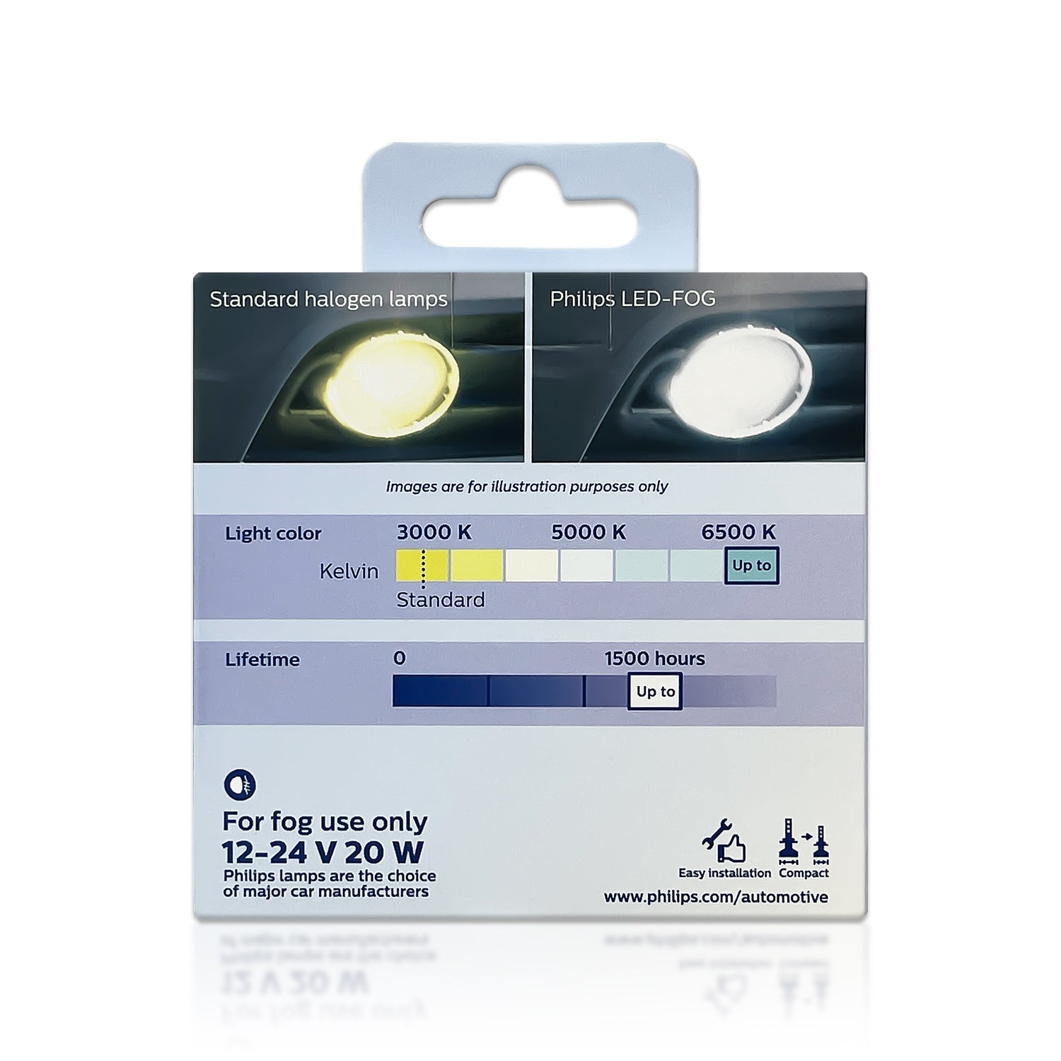 Philips Ultinon Essential LED Fog Light H11