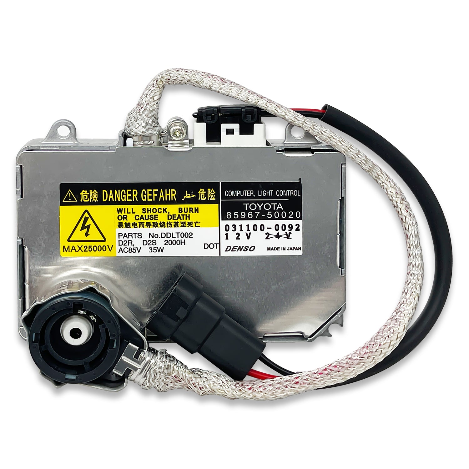 Genuine Denso Koito DDLT-002 HID Xenon Ballast - 35W D2S D2R